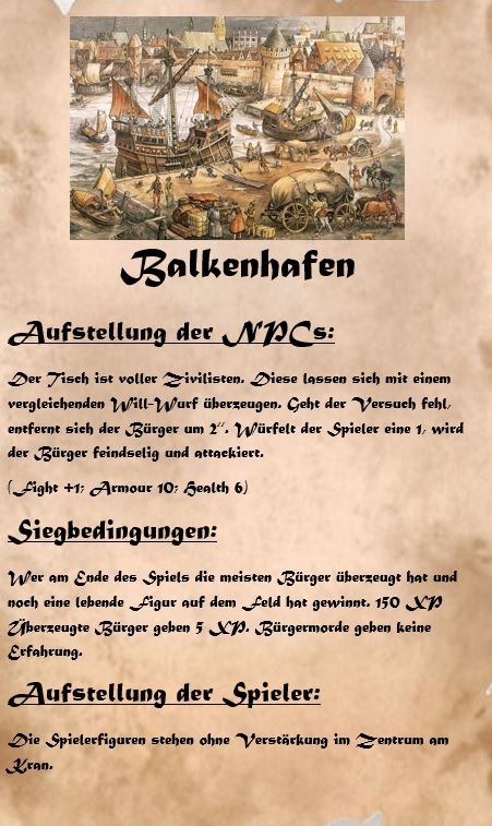 Balkenheim Tischkarten